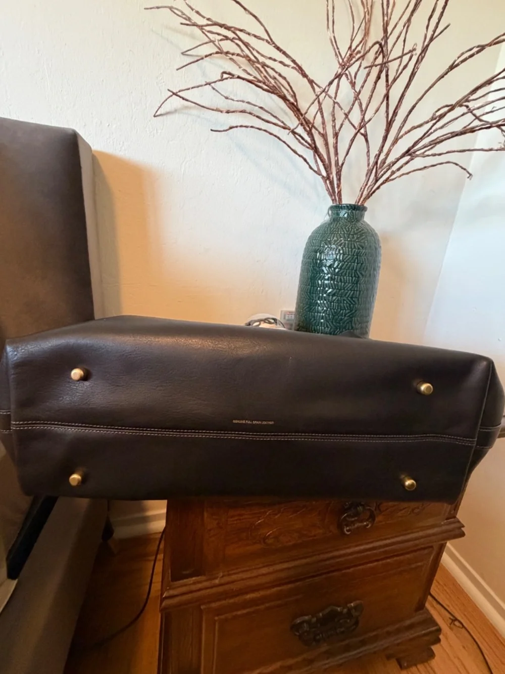 Coach Soft Empire Carryall 48 – Black – Excellent Condition - Picture 7 of 9